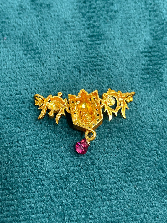 92.5 Silver Gold Plated Pendant | Stylish Premium Design | Elegant Fashion Jewellery