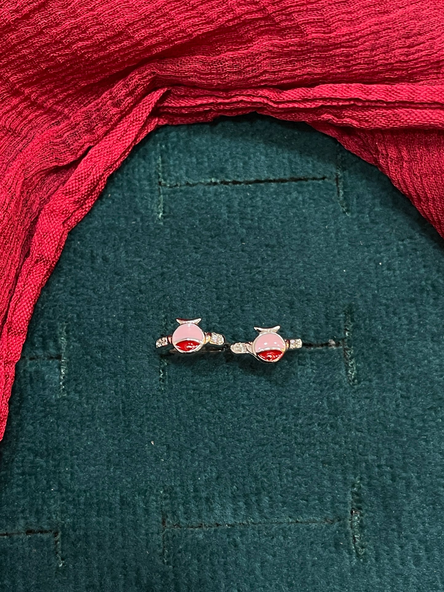 925 Silver Fish Hoops