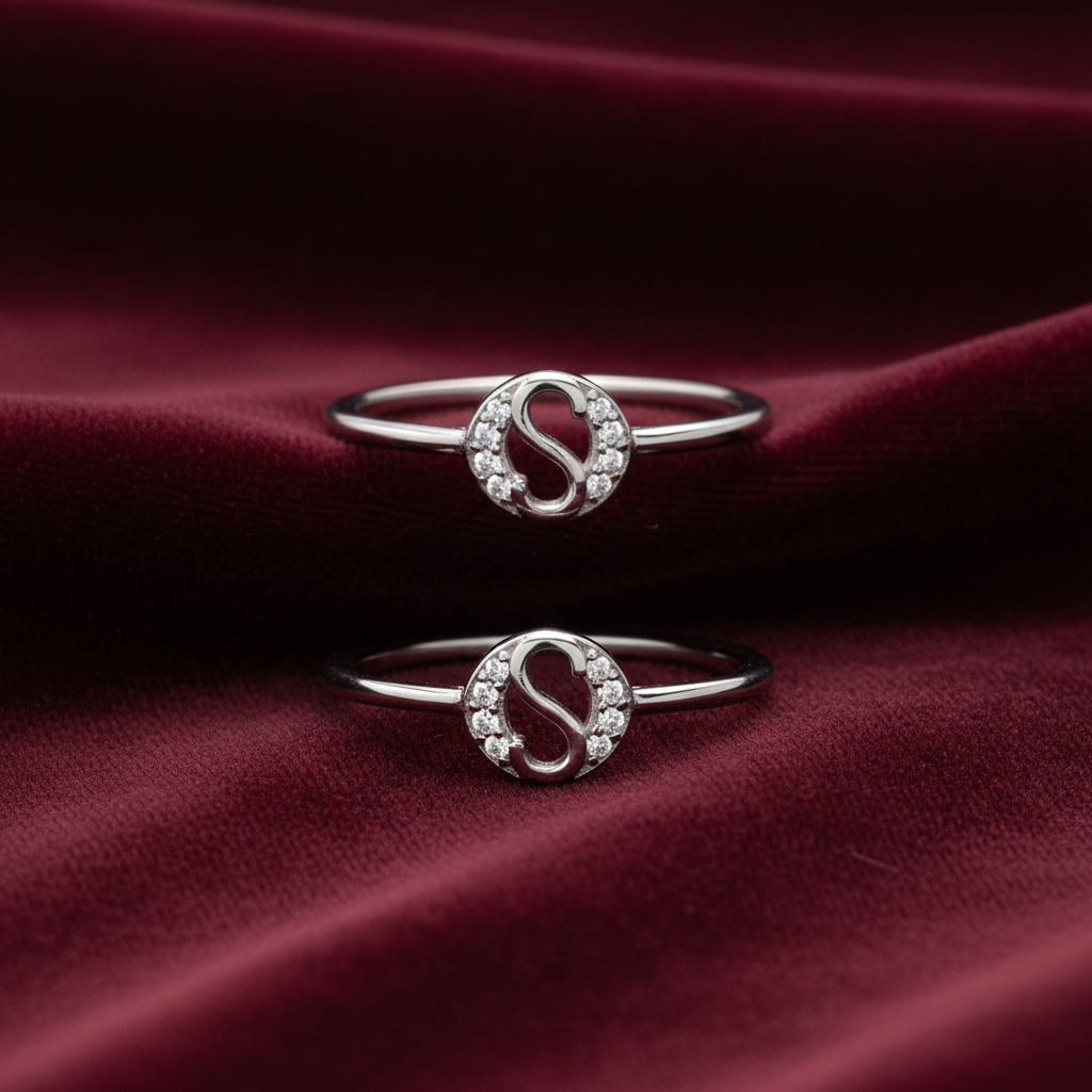 92.5 Silver Toe Rings for Women | S-Curve Design | Traditional Jewellery