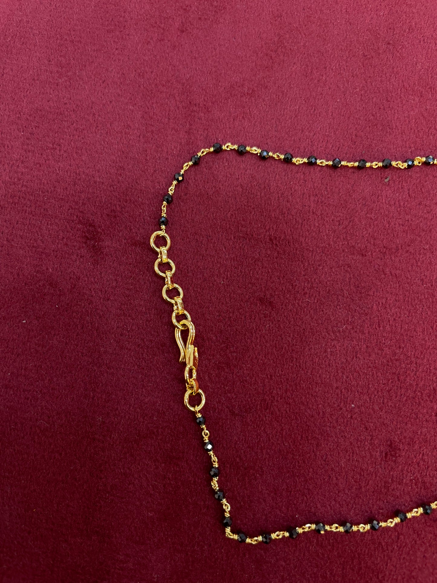 Black bean chains 16 inch