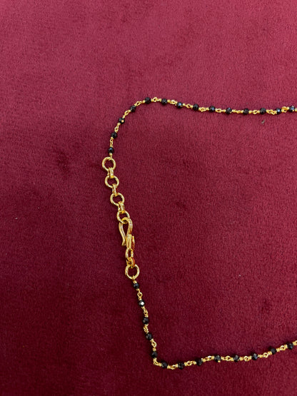 Black bean chains 16 inch