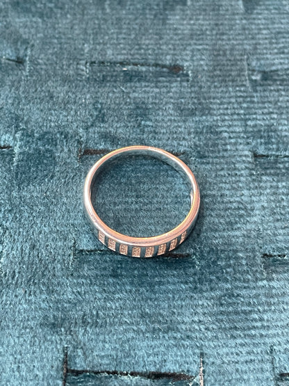 92.5 Silver Men’s Ring Size 24 | Stylish Strong Design | Elegant Fashion Jewellery