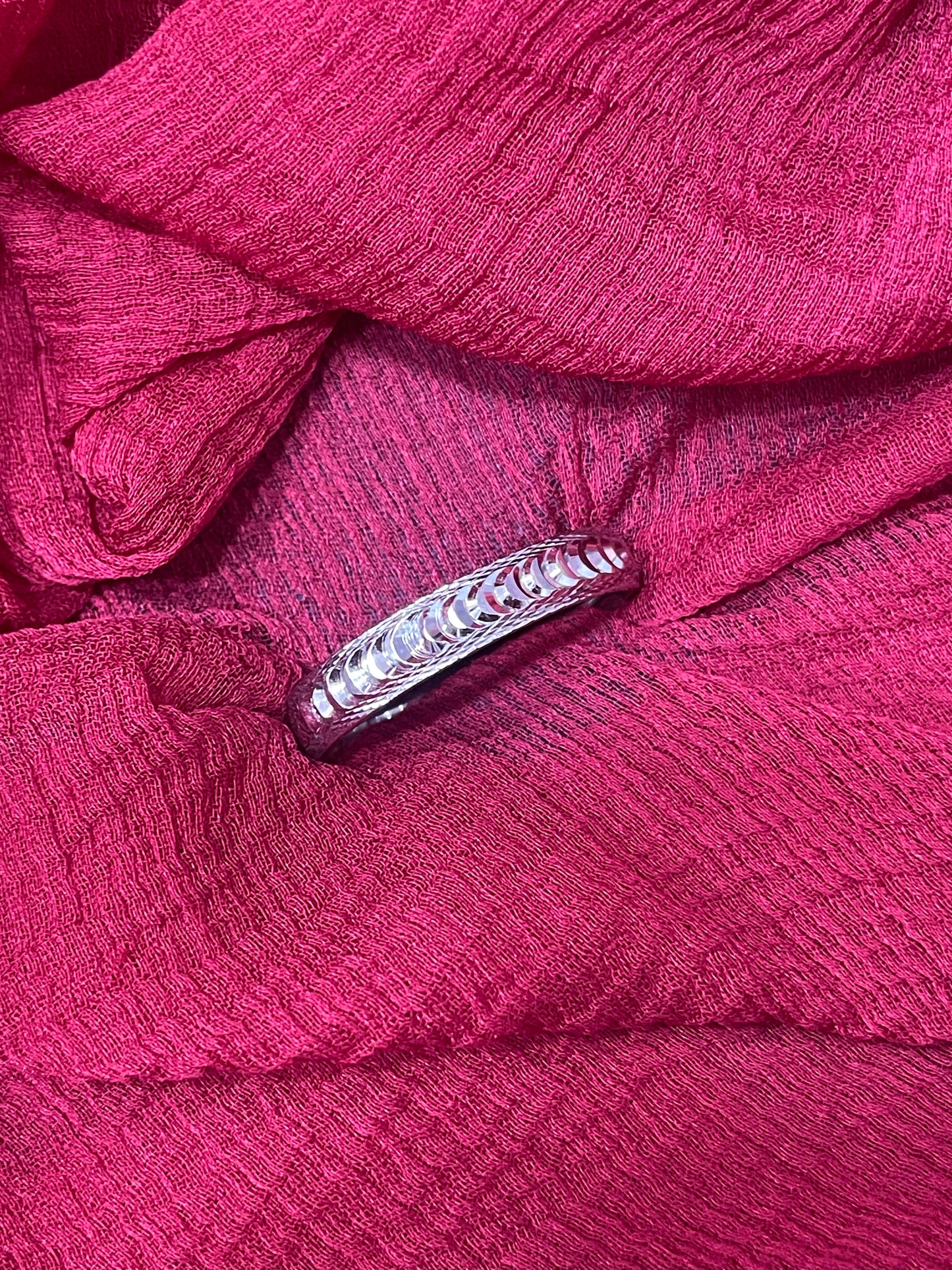 92.5 silver stylish classy ring size 23