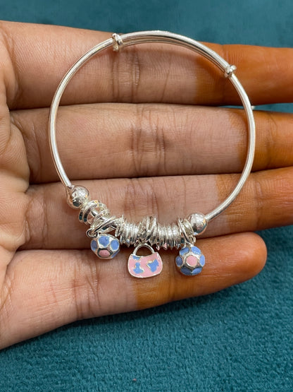 92.5 Silver Kids Jewellery | Stylish Elegant Design | Comfortable Kids Wear