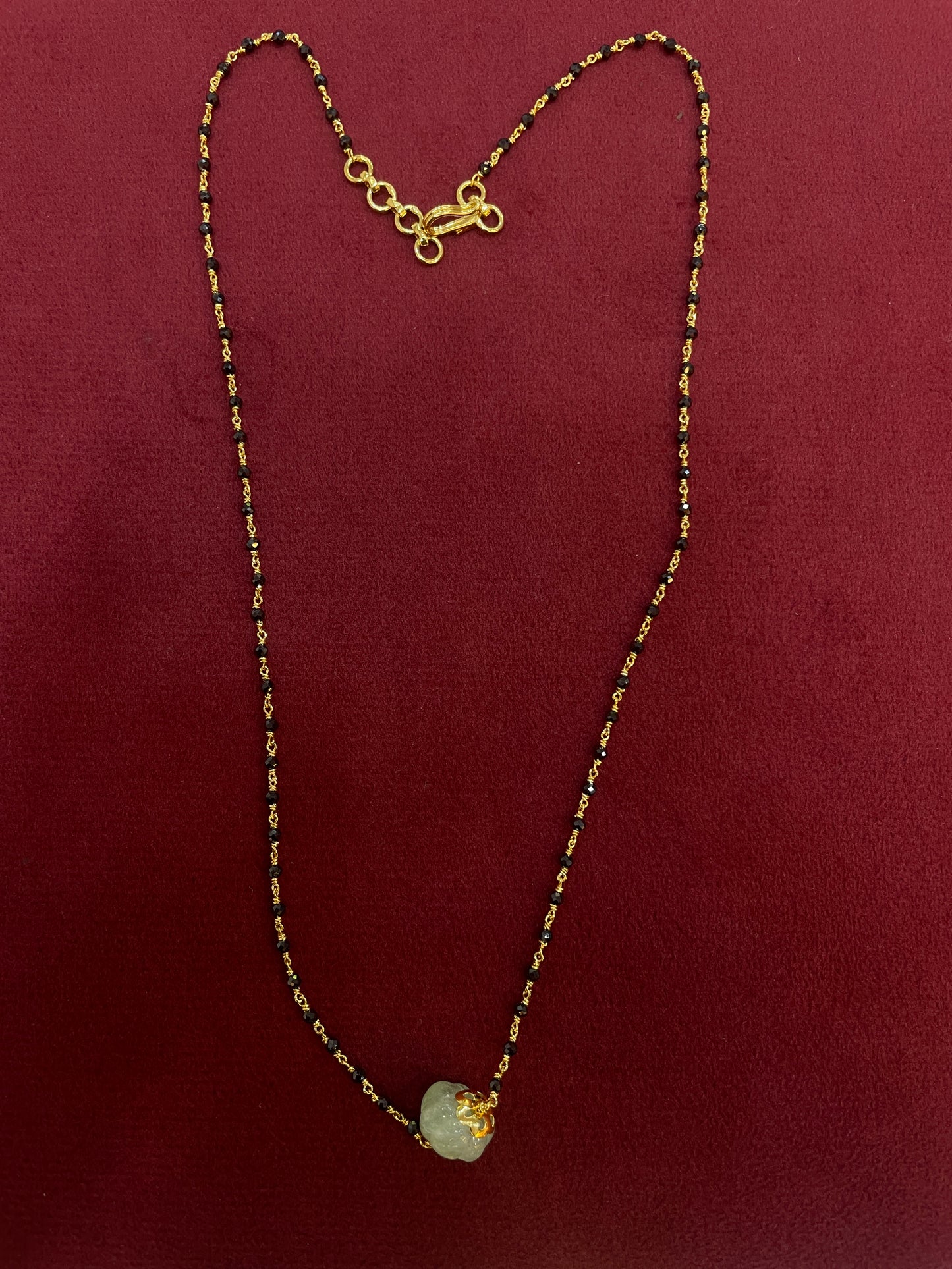 Black bead chains 16 inch
