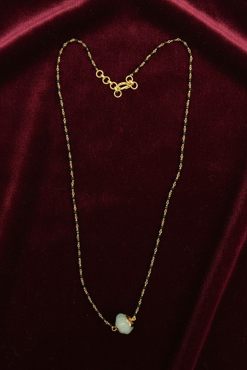 Black bead chains 16 inch