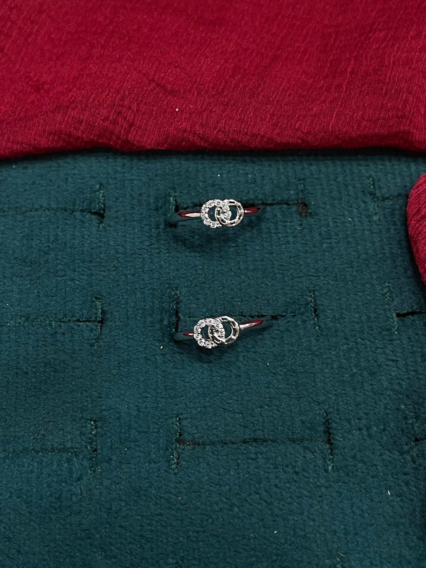 925 Silver Loop Toe Rings