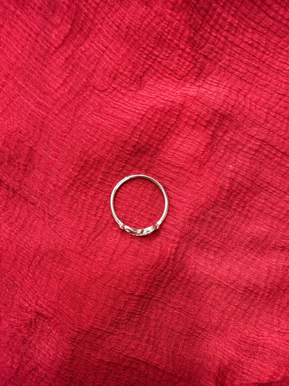 92.5 Silver Infinity Ring for Women | Size 12