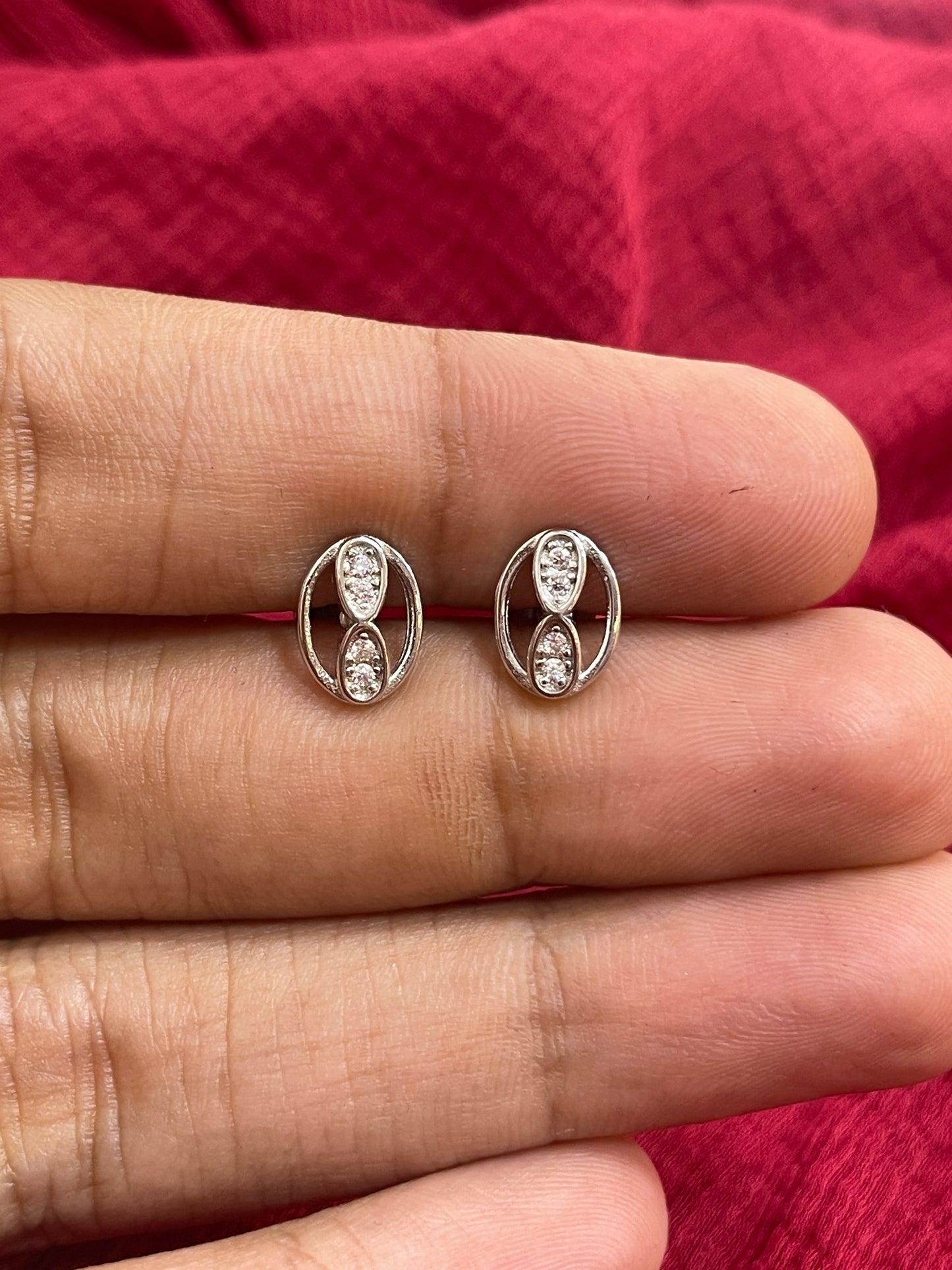 92.5 Silver Minimal Stylish Earrings for Women | Simple Elegant Design | Daily Wear Jewellery