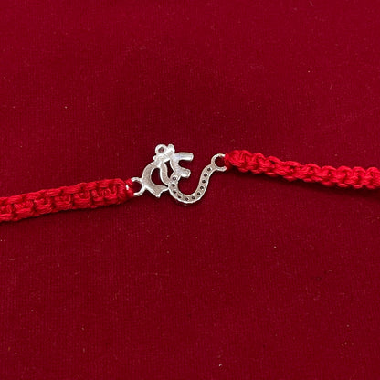 925 Silver Om Thread Rakhi
