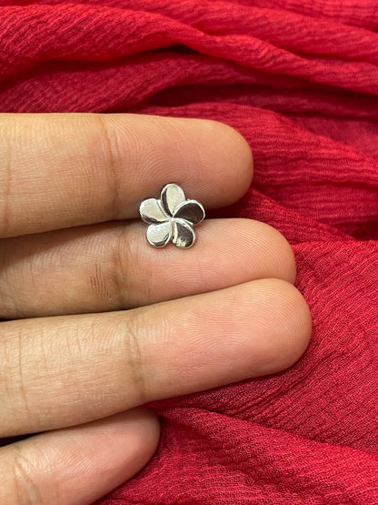 92.5 Silver Floral Earrings for Women | Stylish Elegant Design | Minimal Daily Wear Jewellery