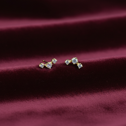 92.5 silver earrings 