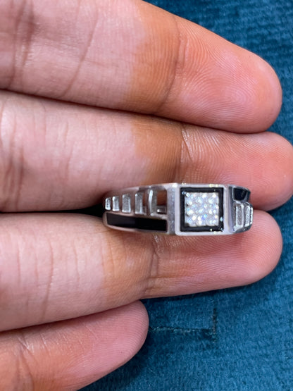 92.5 Silver Men’s Ring Size 21 | Stylish Smooth Finish | Elegant Jewellery