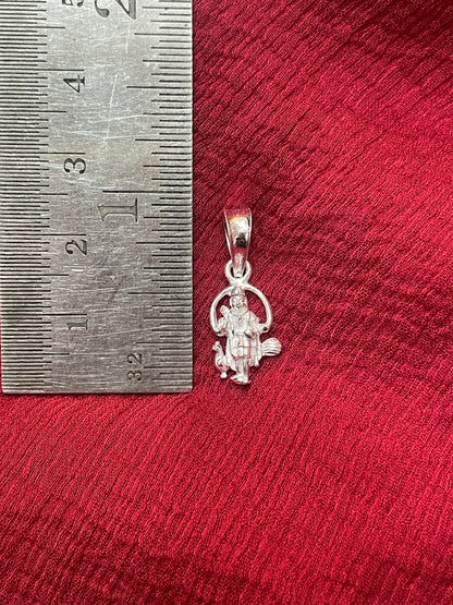 92.5 Silver Kartikeya Pendant for Men & Women | Subramanya Swamy Sacred Motif | Temple Jewellery