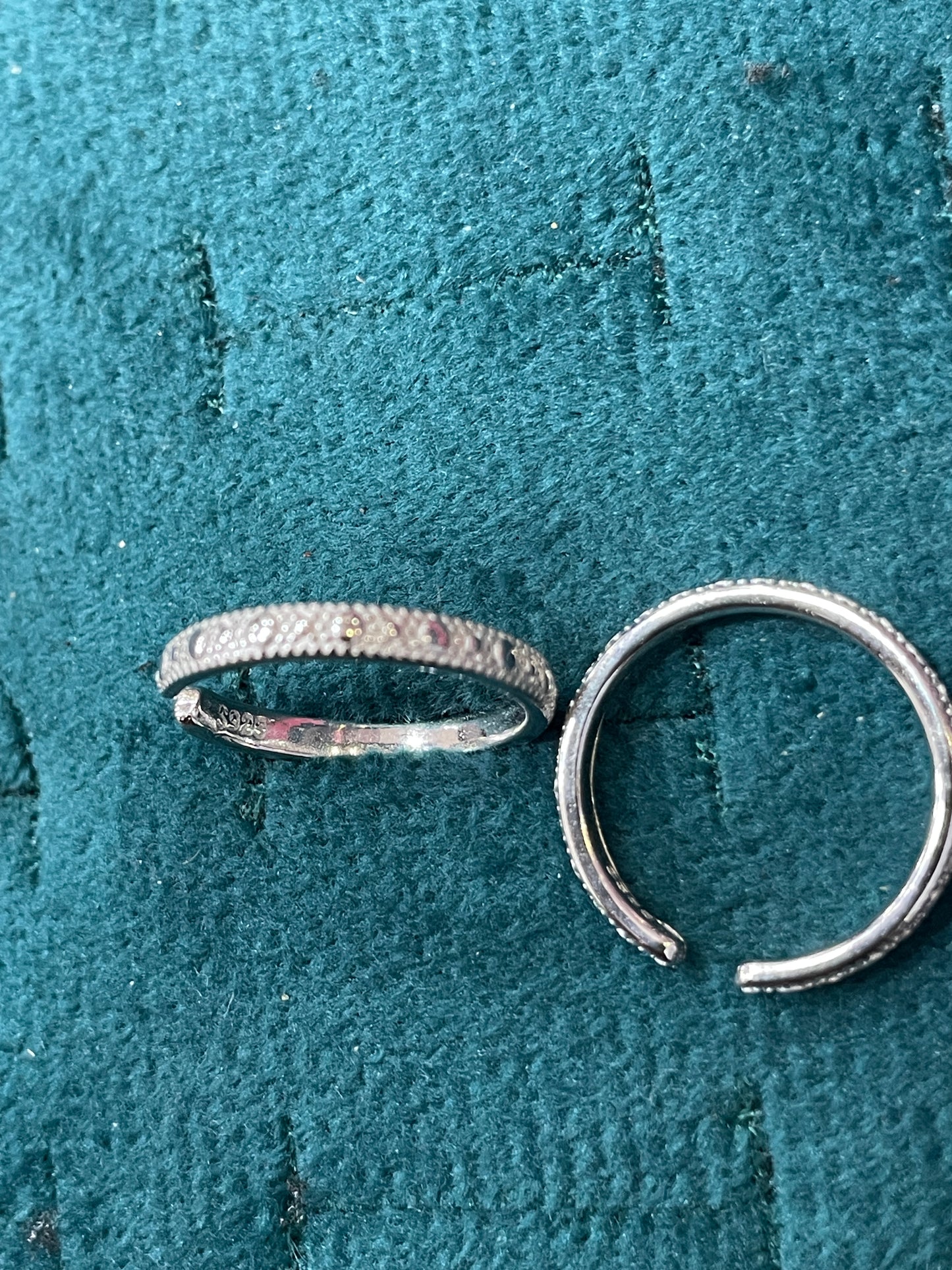 92.5 Silver Toe Rings | Stylish Elegant Finish | Fashion Jewellery