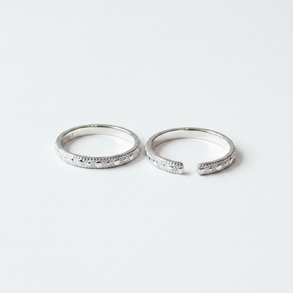 92.5 Silver Toe Rings | Stylish Elegant Finish | Fashion Jewellery