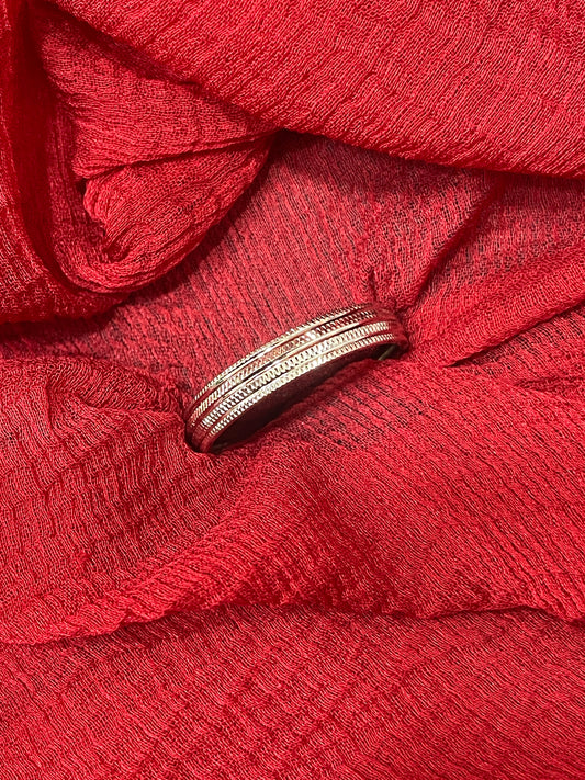 92.5 silver stylish classy men’s ring size 20