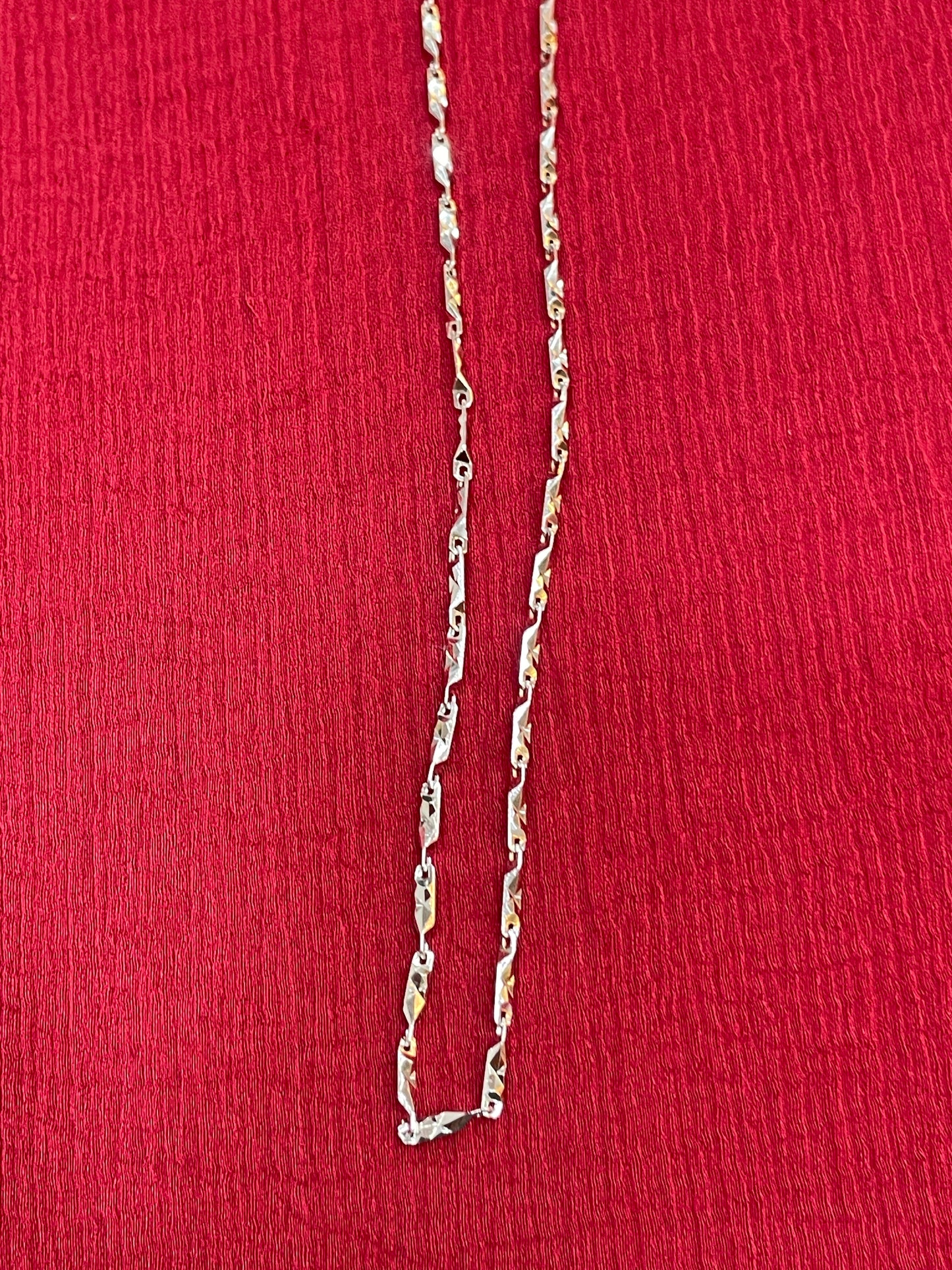 925 Silver Trendy Italian Chain - 18 inches