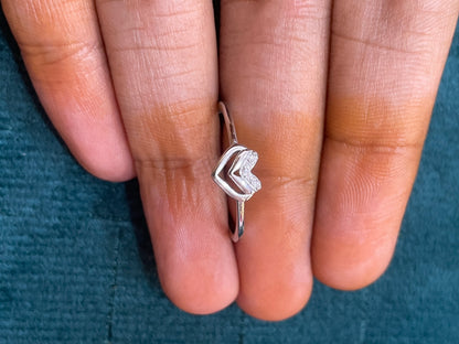 92.5 Silver Simple Ring for Women Size 16 | Stylish Clean Finish | Elegant Fashion Jewellery
