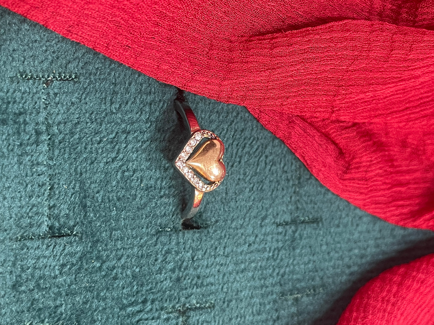 92.5 Silver Heart Ring for Women Size 14 | Stylish Romantic Design | Elegant Gift Jewellery