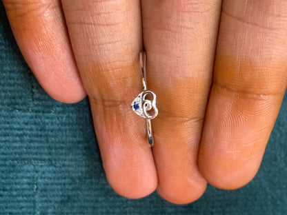 92.5 Silver Heart Ring for Women Size 13 | Stylish Graceful Design | Elegant Jewellery