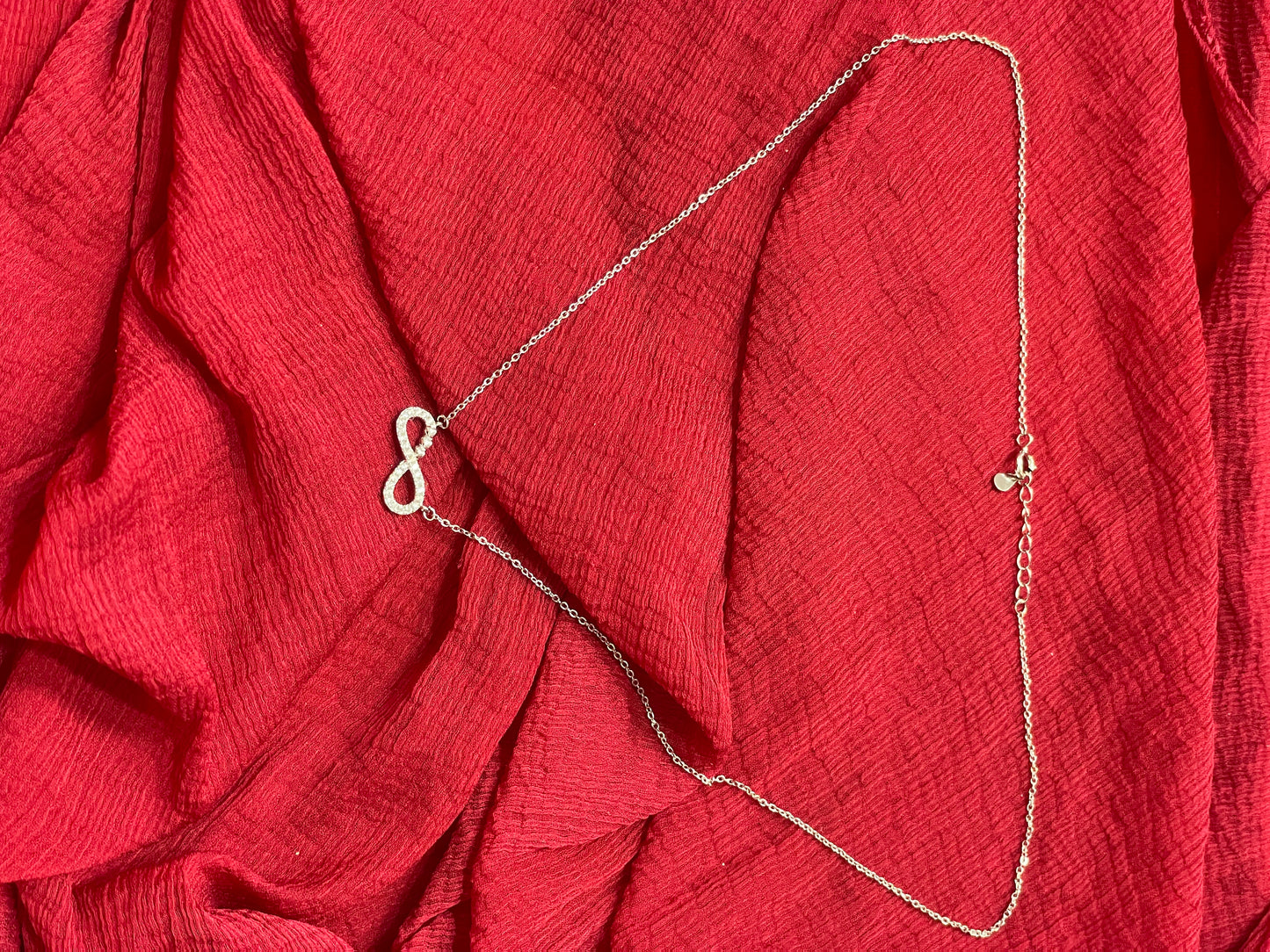 92.5 Silver Italian Infinity Chain 18.5 Inches | Classy Premium Smooth Design | Jewellery