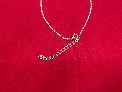 925 Sterling Silver Evil Eye Rakhi | CZ Stone Chain Rakhi for Raksha Bandhan