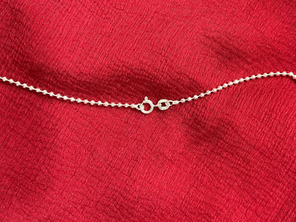 92.5 silver classy ball chain 20 inches