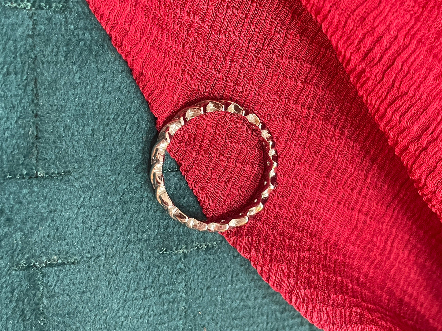 92.5 Silver Ring for Women Size 13 | Stylish Satin Finish | Elegant Fashion Jewellery