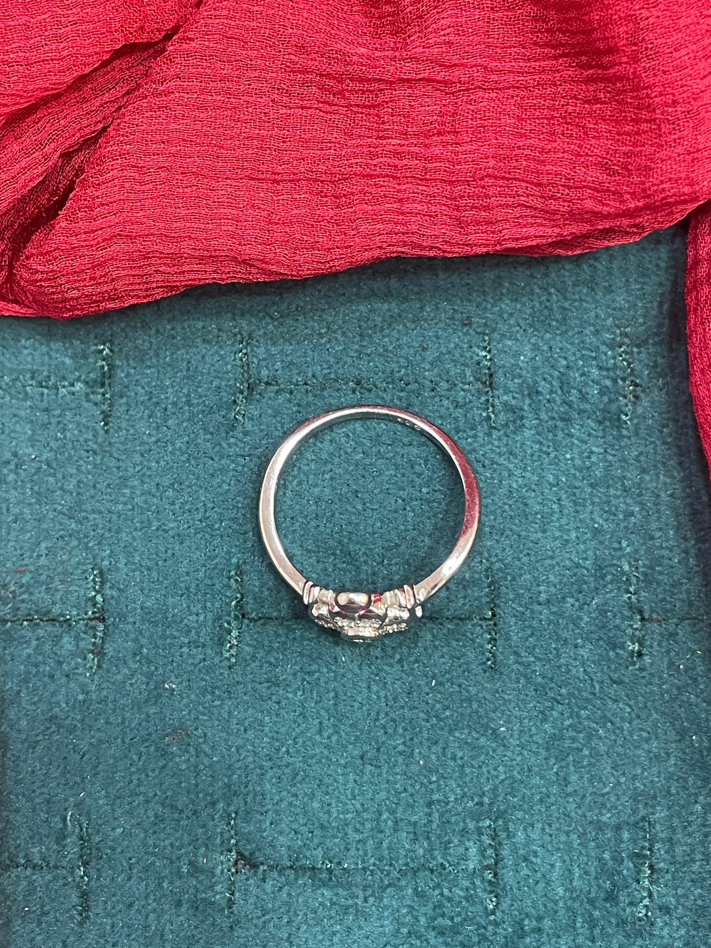 92.5 Silver ring size 16