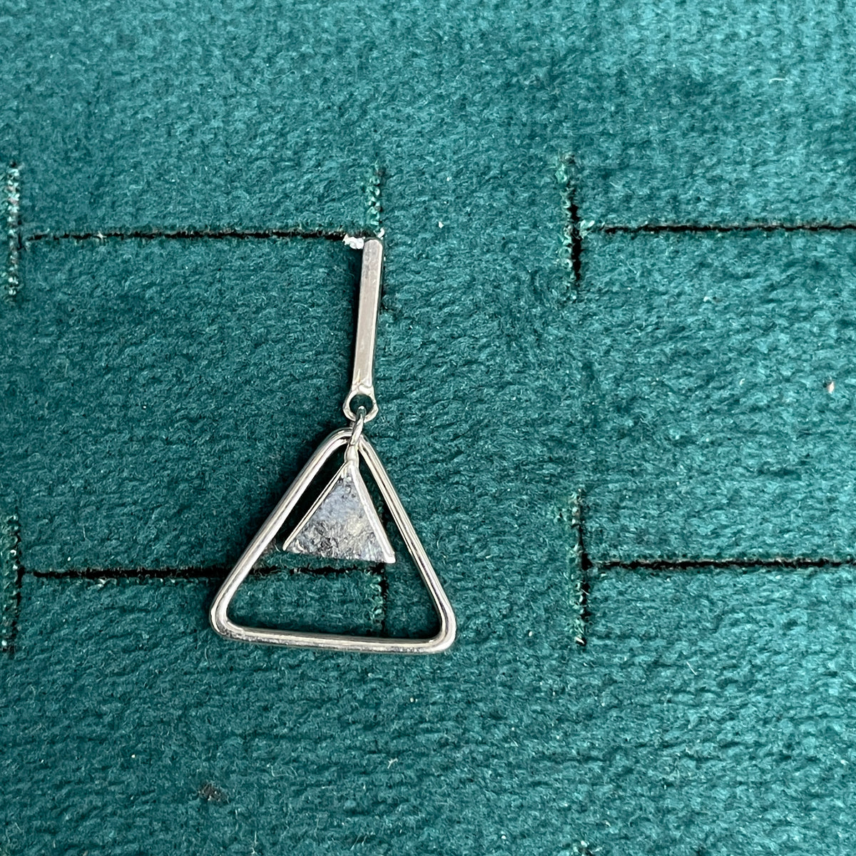 92.5 Silver Minimal Hanging Earrings for Women | Sleek Dangle Design | Elegant Jewellery pair