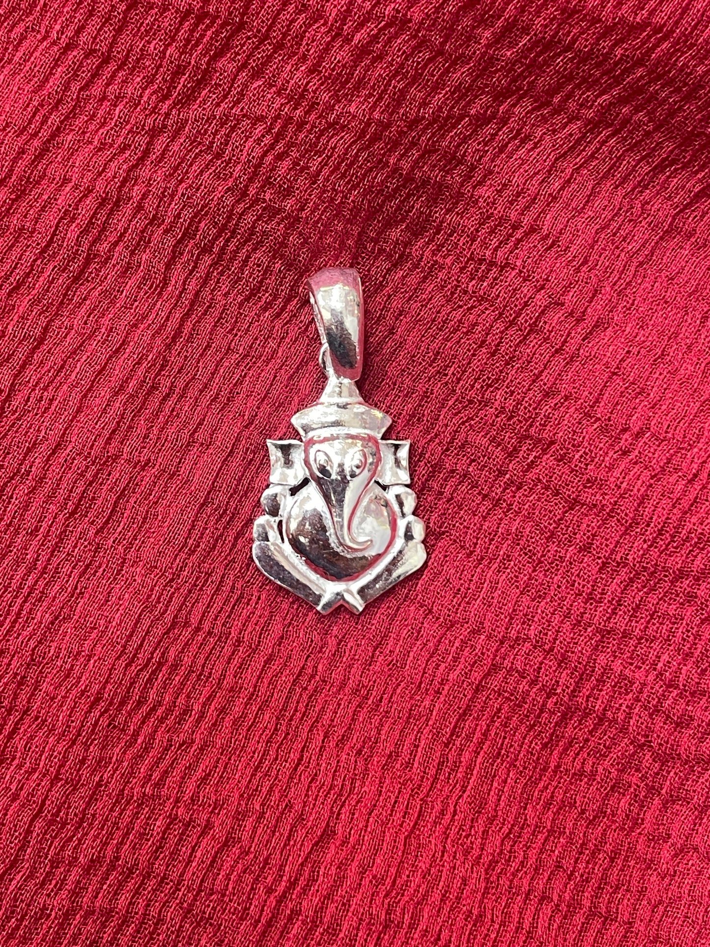 92.5 Silver Ganpati Pendant for Men & Women | Ganesha Divine Design | Traditional Jewellery