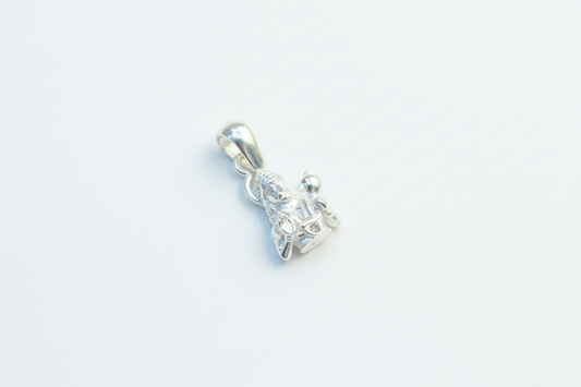 92.5 Silver Anjaneya Design Pendant for Men & Women – Temple Style Finish