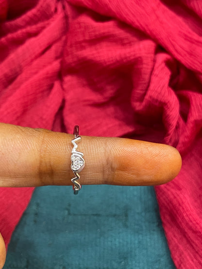 92.5 Silver ring size 14