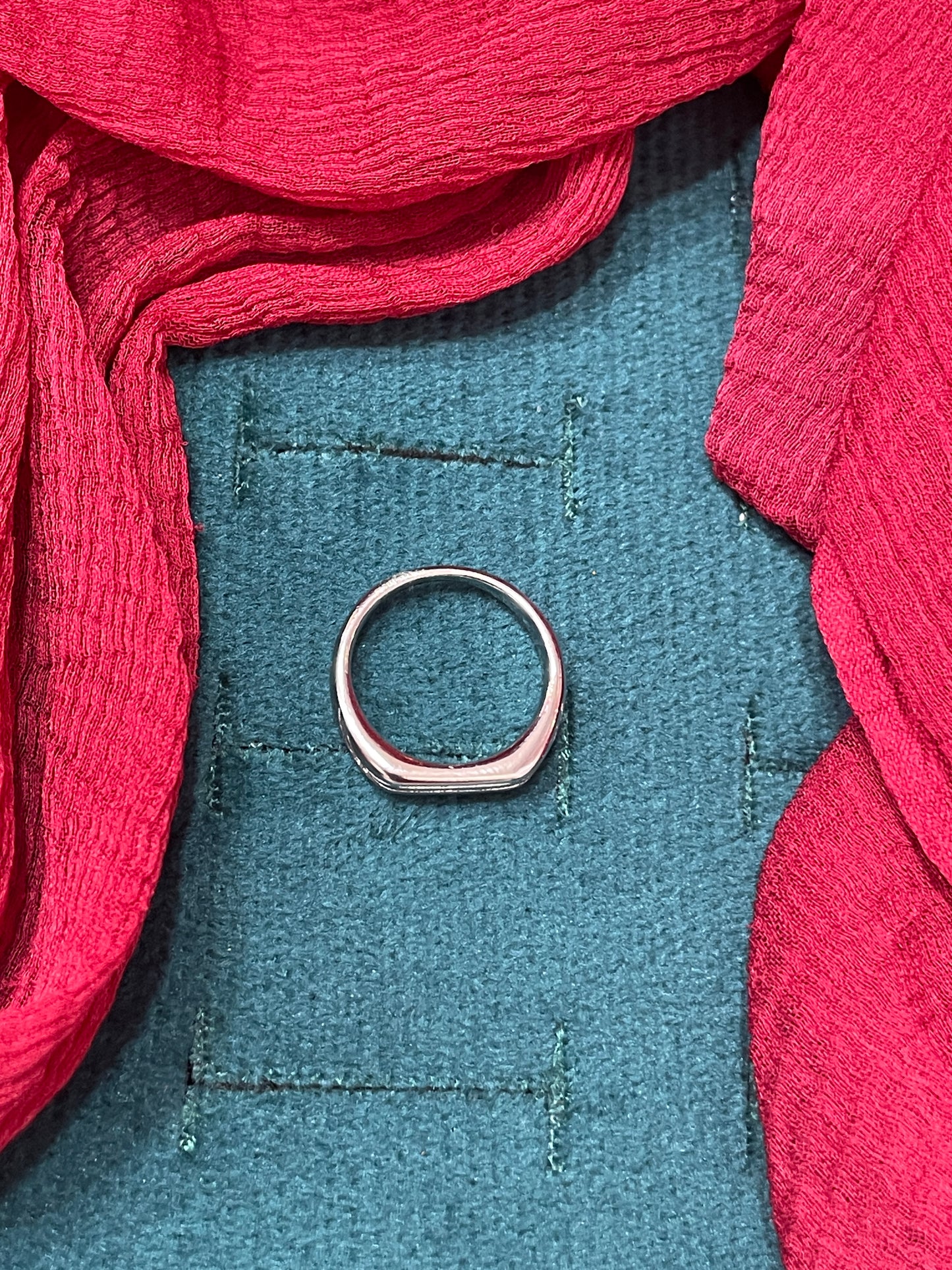 92.5 Silver Minimal Kids Ring | Adjustable Baby Ring for Girls & Boys | Simple Elegant Design