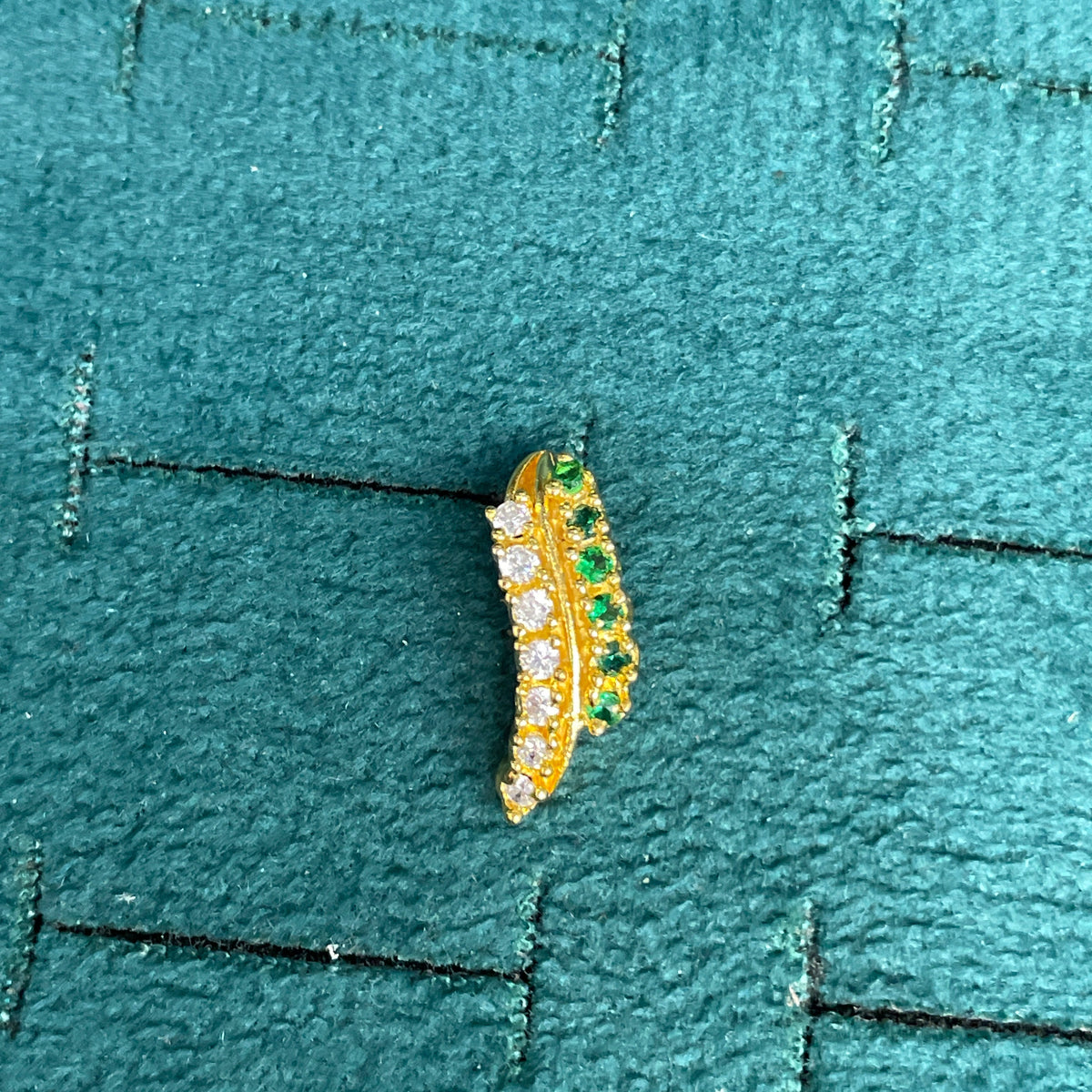 92.5 Silver Gold Plated Classy CZ J studs for Women | Elegant Cubic Zirconia Design | Premium Jewellery pair