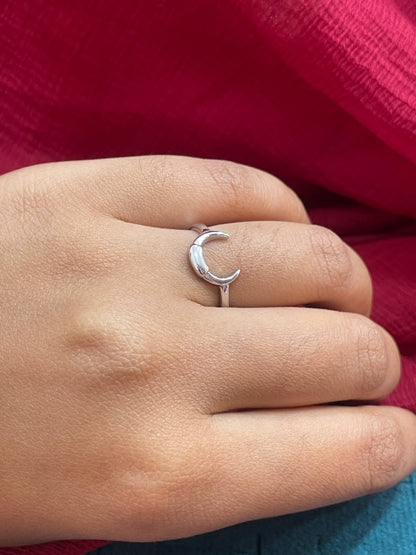 92.5 Silver Ring for Women Size 13 | Stylish Glossy Finish | Elegant Fashion Jewellery