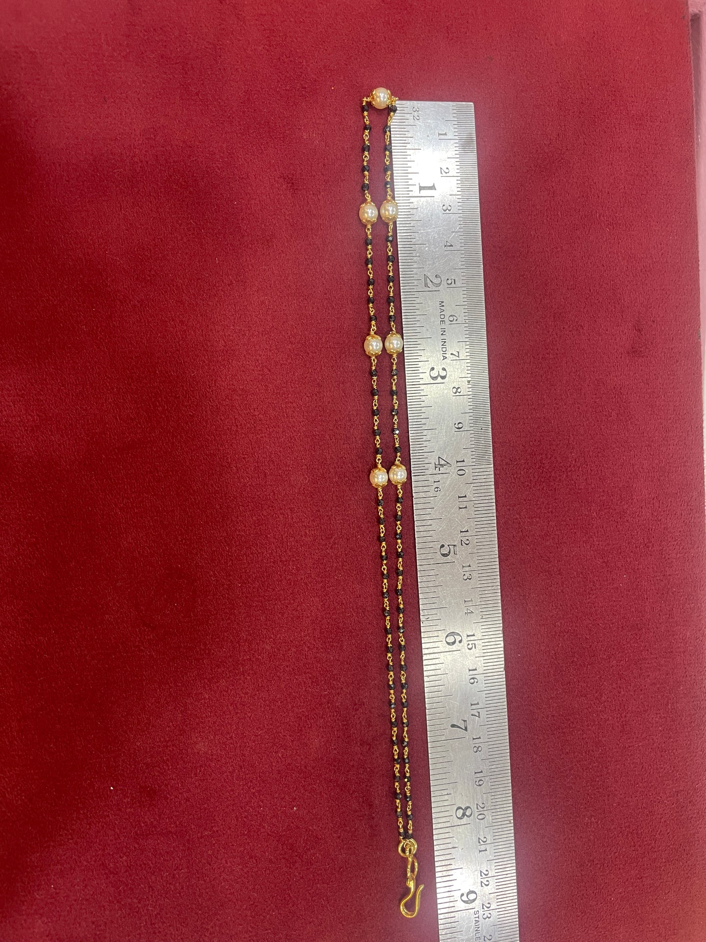 Black bean chains 16 inch