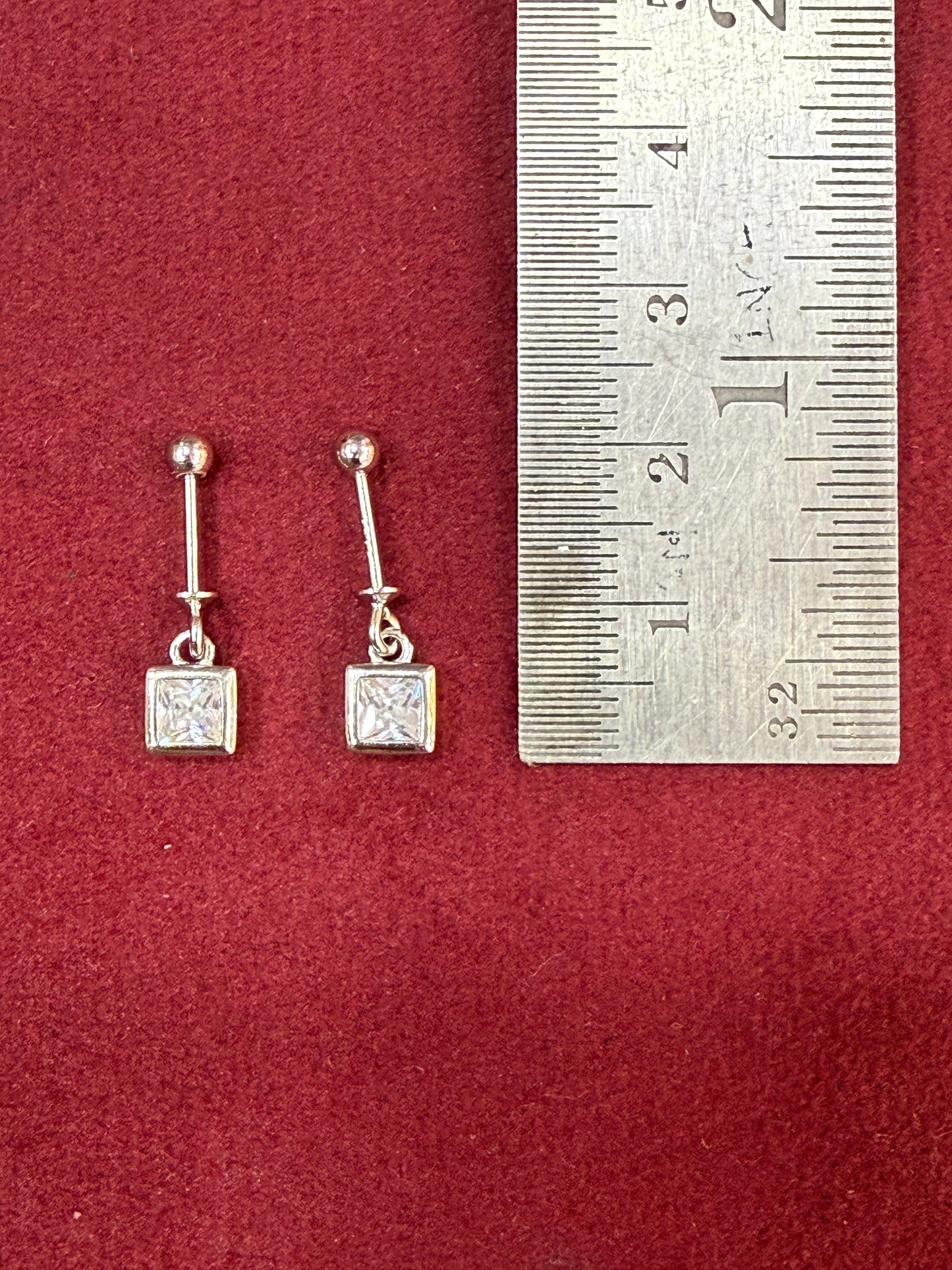 92.5 Silver Square Bugadi Pair