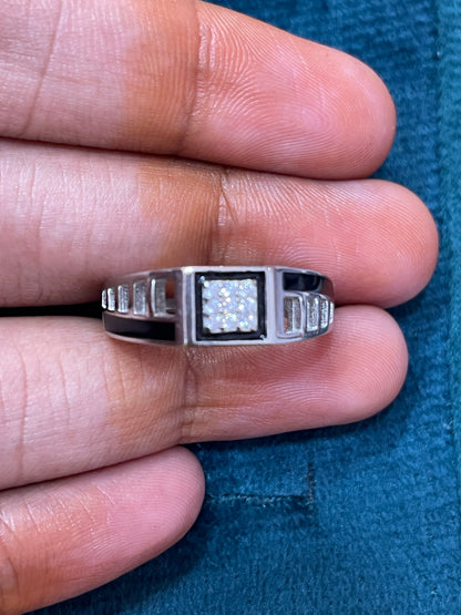 92.5 Silver Men’s Ring Size 21 | Stylish Smooth Finish | Elegant Jewellery