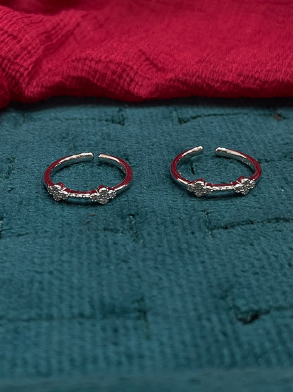 925 Silver Minimal Toe rings