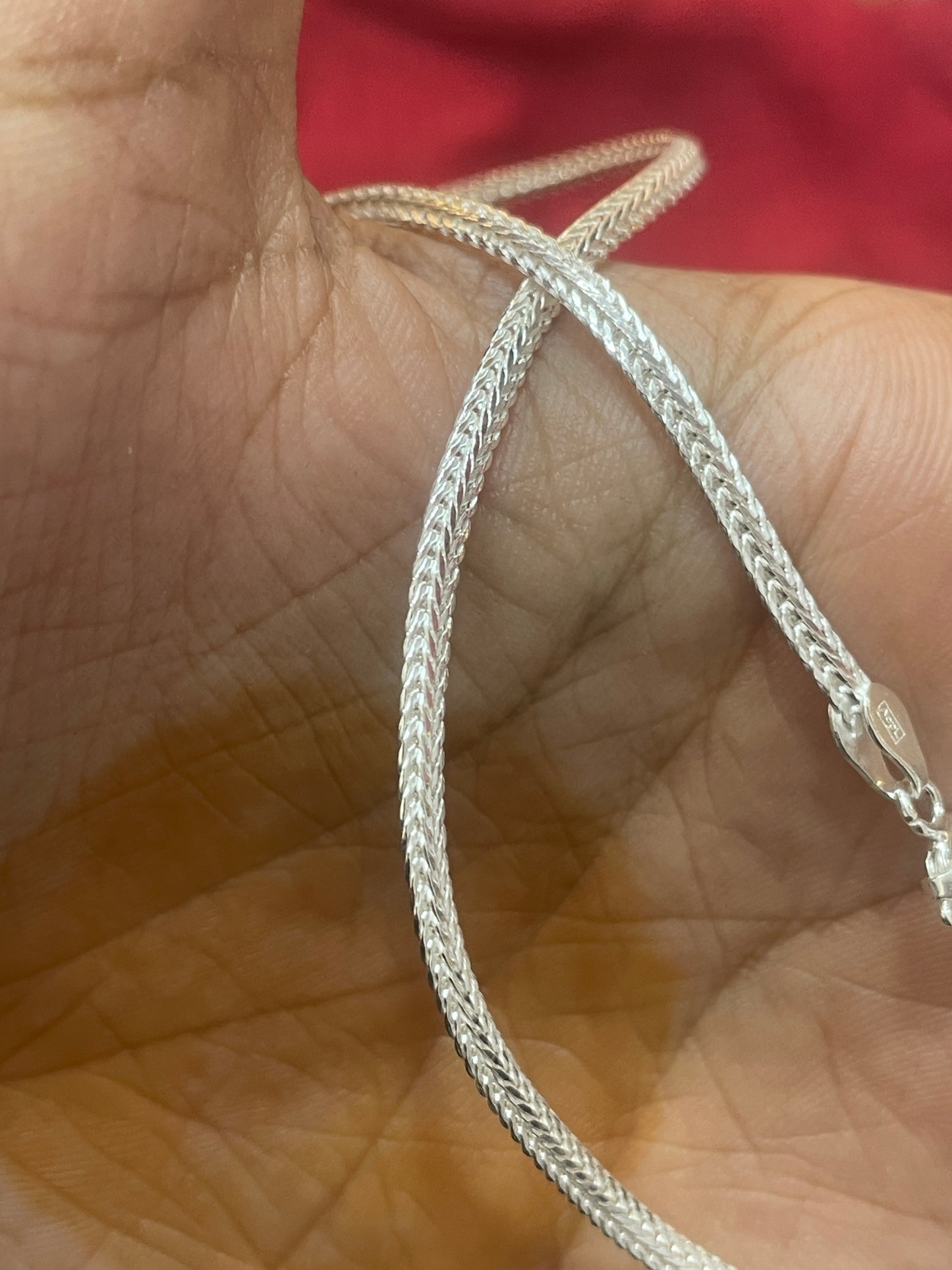 92.5 Silver Men’s Chain 18 Inches | Stylish Refined Finish | Elegant Fashion Jewellery