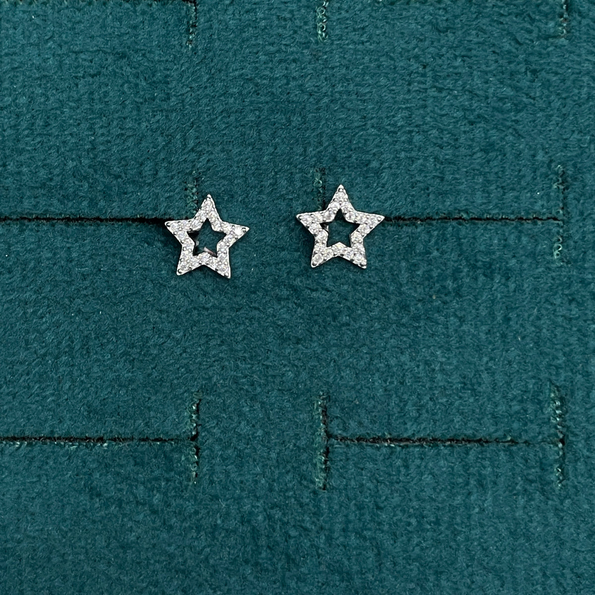 92.5 Silver Star Stud Earrings | Classy Celestial Design | Jewellery pair