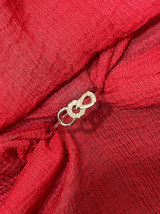 92.5 silver minimal ring size 15