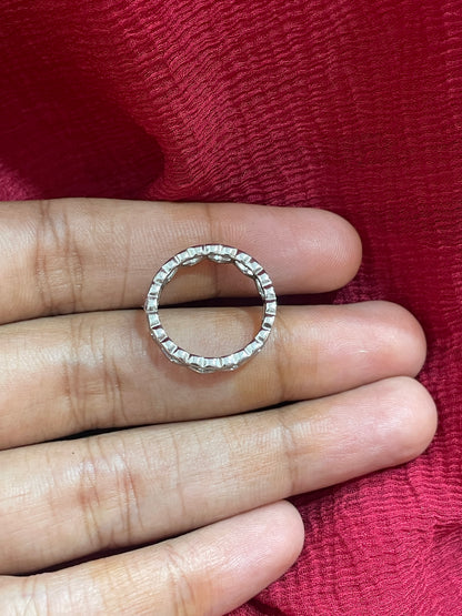 92.5 Silver Heart Ring for Women Size 9 | Stylish Love Symbol Design | Elegant Gift Jewellery