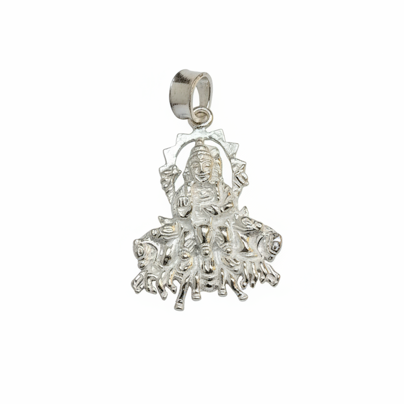 925 Silver Sun God Pendant