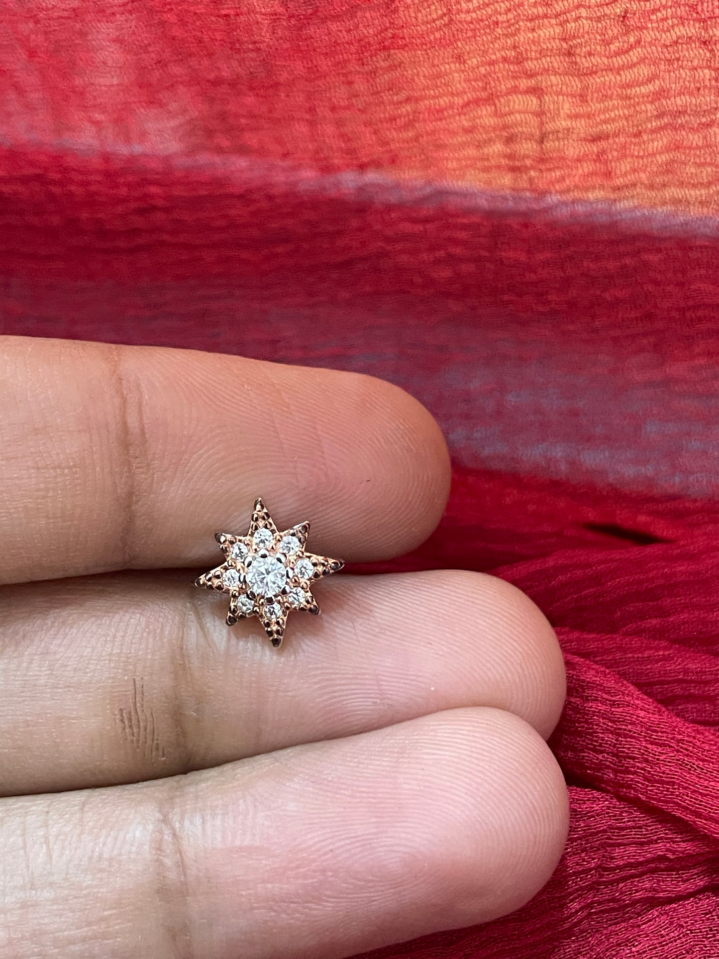 92.5 Silver Rose Gold Plated Earrings for Women | Stylish Chic Design | Elegant Fashion Jewellery