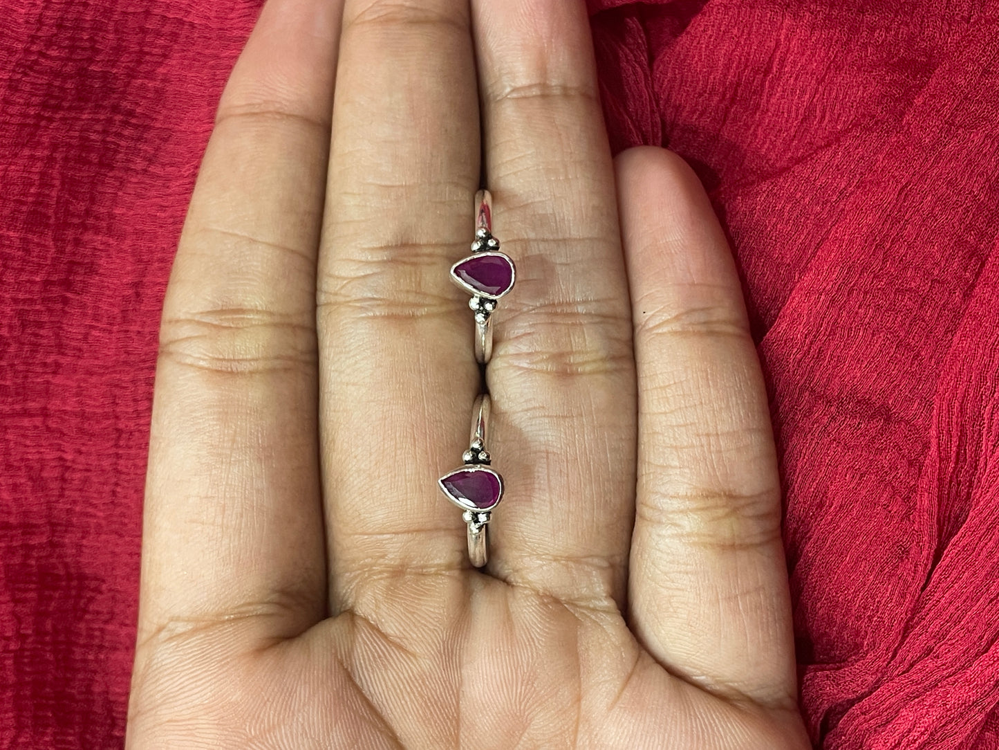 92.5 Silver Simple Toe Rings for Women | Minimal Adjustable Daily Wear Jewellery