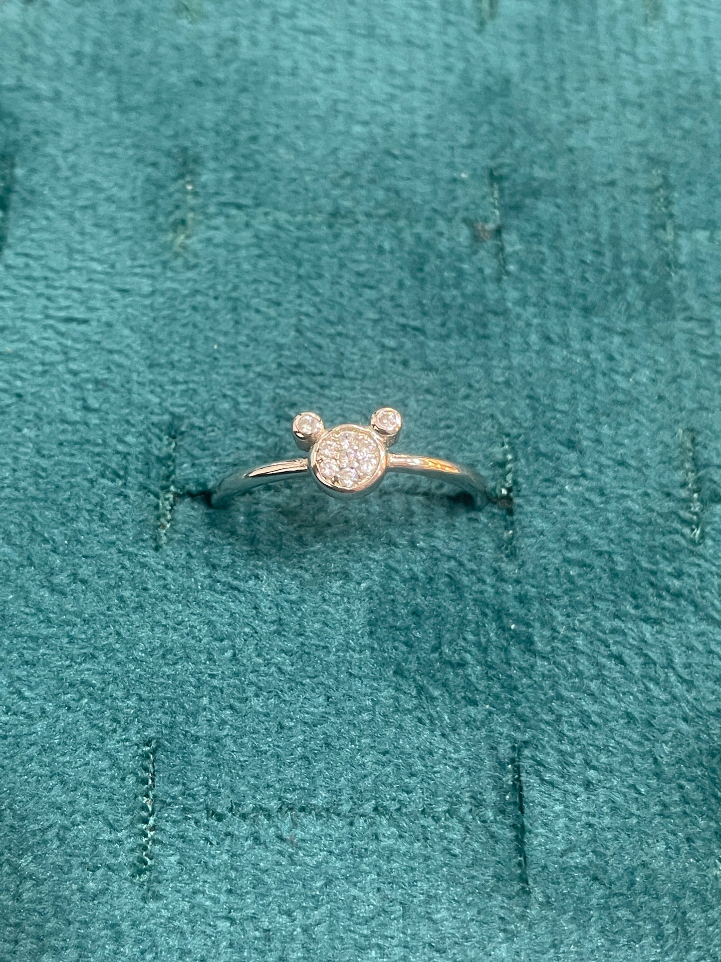 92.5 Silver Cute Ring for Women Size 10 | Stylish Playful Design | Elegant Fashion Jewellery