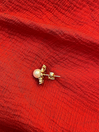 92.5 Silver Stylish Pearl Earrings for Women | Elegant Classic Design | Premium Jewellery